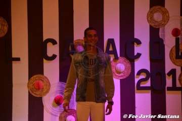 Yashyra Gonzalez y Carlos Santana, Miss y Míster de El Caracol 2018 (Foto Francisco Javier Santana)